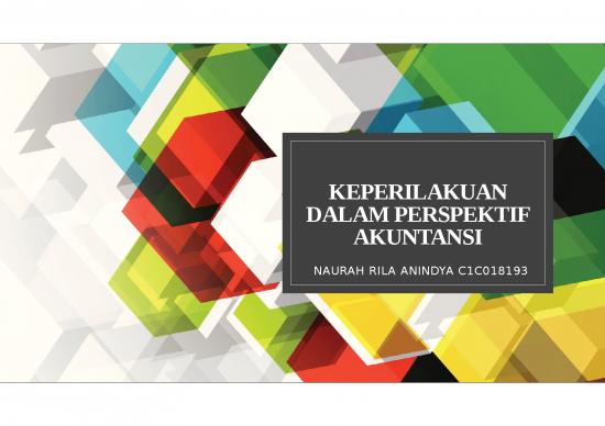 picture_Ppt Manajemen Keuangan 2639 | Keperilakuan Dalam Perspektif Akuntansi
