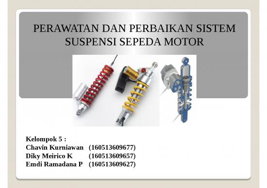 picture_Material Ppt 2650 | Perawatan Dan Perbaikan Sistem Suspensi Sepeda Motor