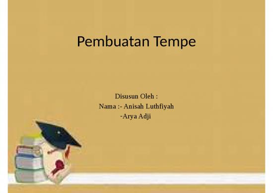picture Pembuatan Tempe