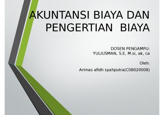 picture Powerpoint Accounting Presentation 2743 | Akuntansi Biaya Dan Pengertian Biaya