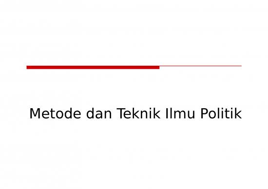 picture Contoh Metode Penelitian 2797 | Metode Dan Teknik Ilmu Politik