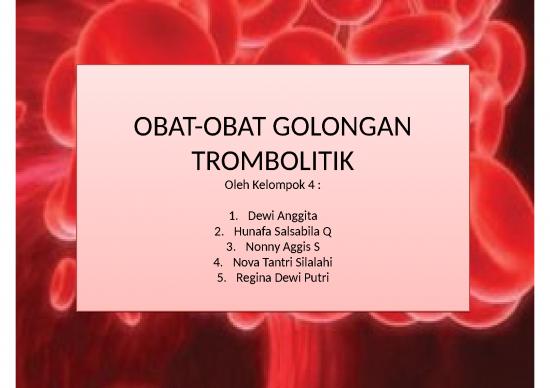 picture_Obat-obat Golongan Trombolitik