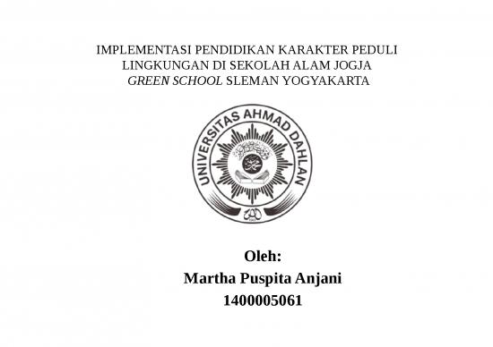 picture_Tujuan Penelitian Adalah 2866 | Implementasi Pendidikan Karakter Peduli Lingkungan Di Sekolah Alam Jogja
