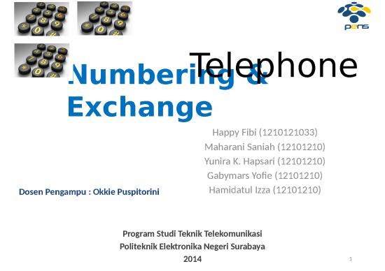 picture1_Network Ppt 2956 | Telephone Numbering And Exchange
