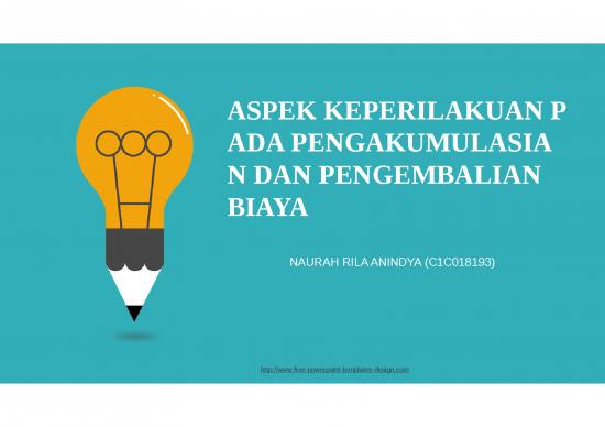 picture_Power Point Manajemen 2974 | Aspek Keperilakuan Pada Pengakumulasian Dan Pengembalian Biaya