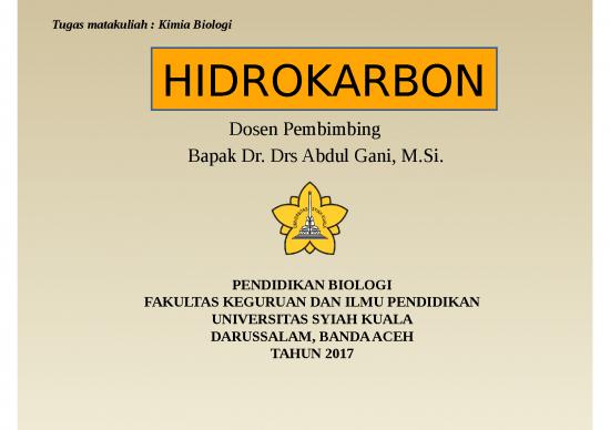 picture_Pendidikan Ppt 2992 | Hidrokarbon - Macam-macam Sifat Reaksi Kegunaan