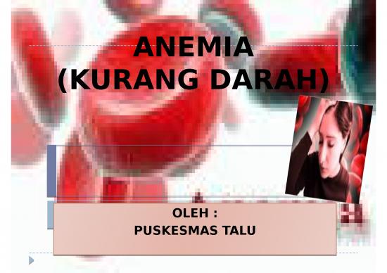 picture1_Pengertian Anemia 3042 | Anemia - Kurang Darah - Jumlah Sel Darah Merah Atau Hemoglobin Berada Di Bawah Normal