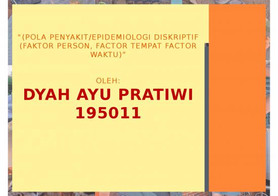 picture_Epidemiologi Deskriptif - Studi Untuk Menentukan Jumlah Atau Frekuensi Distribusi Penyakit Di Suatu Daerah Berdasarkan Variabel Orang Tempat Dan Waktu
