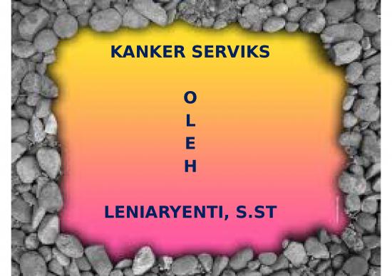 picture1_Kanker Servik - Penyakit Tumor Ganas Yg Tumbuh Dileher Rahim