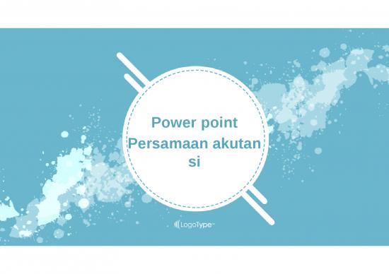 picture_Power Point Manajemen 3085 | Persamaan Akutansi - Persamaan Yang Menunjukkan Jumlah Harta Kekayaan Suatu Perusahaan
