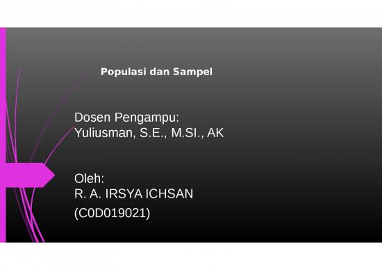 picture_Power Point Statistik 3089 | Populasi Dan Sampel