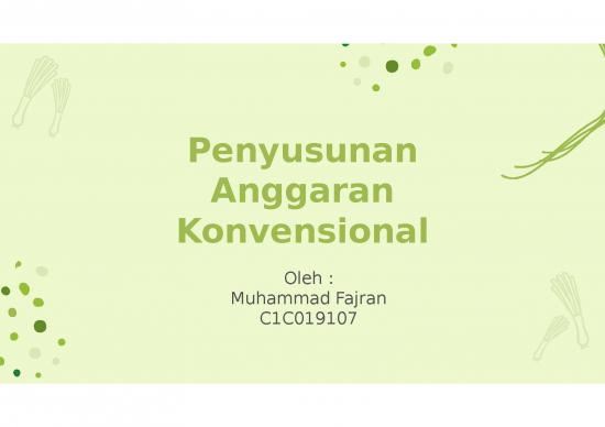 picture_Powerpoint Accounting Presentation 3107 | Anggaran Konvensional - Sistem Anggaran Tradisional - Traditional Budgeting System