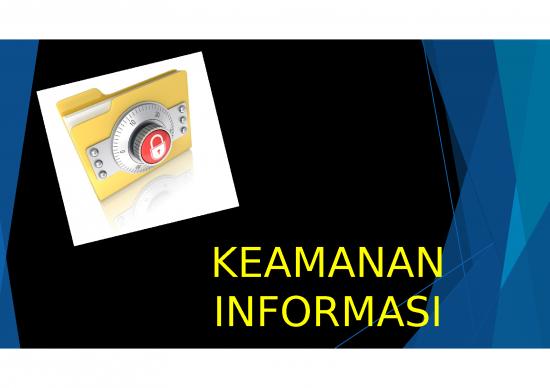 picture_Power Point Manajemen 3116 | Keamanan Informasi - Upaya Untuk Menjamin Kerahasiaan Ketersediaan Dan Integritas Suatu Informasi