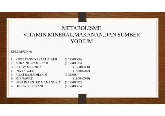 picture Metabolisme Vitamin Mineral Makanan Dan Sumber Yodium