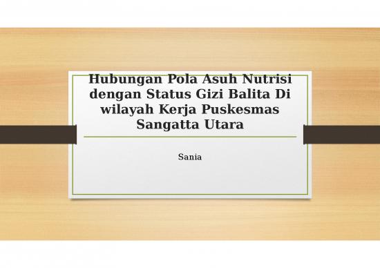 picture1_Health Ppt 3157 | Hubungan Pola Asuh Nutrisi Dengan Status Gizi Balita