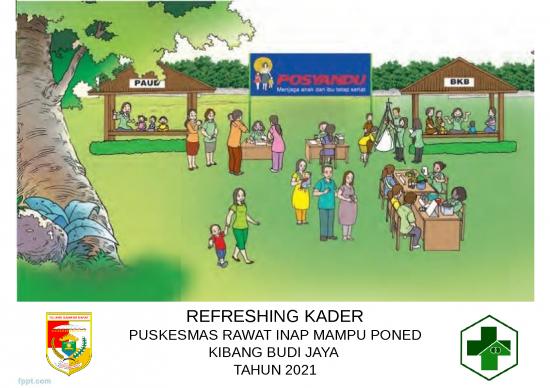 picture_Posyandu - Manfaat - Peran Kader - Fungsi Dan Strata