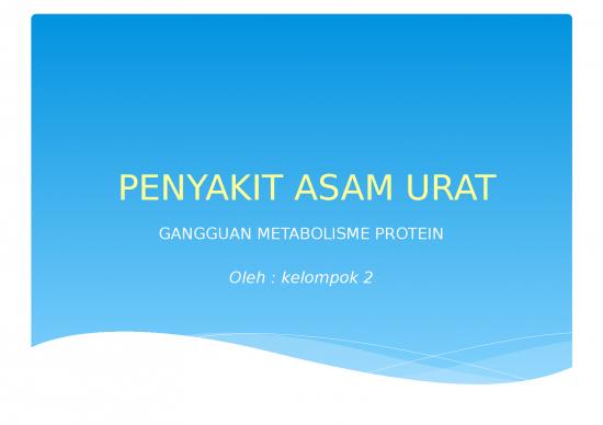 picture1_Penyakit Asam Urat - Gangguan Metabolisme Protein