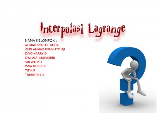 picture_Interpolasi Lagrange - Diterapkan Untuk Mendapatkan Fungsi Polinomial