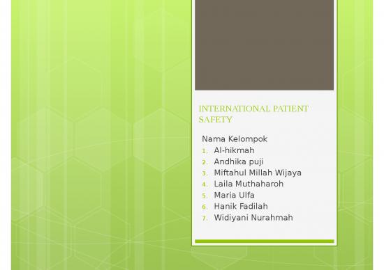 picture_Produk Ppt 3207 | Identifikasi Pasien Dengan Benar - International Patient Safety