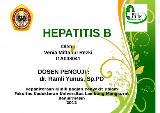 picture_Hepatitis B - Penyakit Infeksi Akut Yang Menyebabkan Peradangan Hati Yang Disebabkan Oleh Virus Hepatitis B