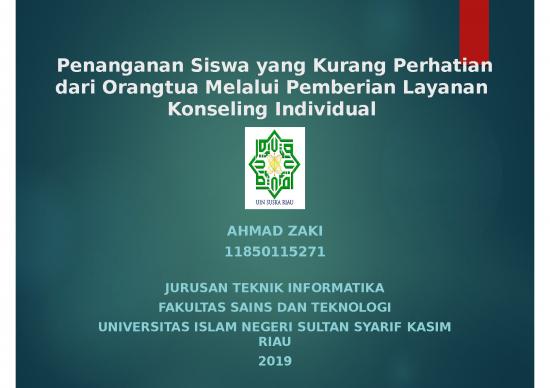picture_Pendidikan Ppt 3322 | Bk Individual - Penanganan Siswa Yang Kurang Perhatian Dari Orangtua Melalui Pemberian Layanan Konseling Individual