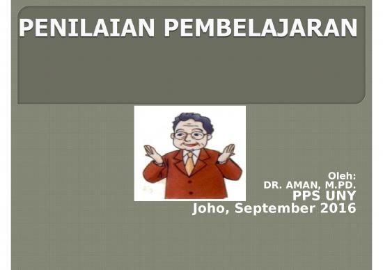 picture Laporan Ppt 3362 | Penilaian Pembelajaran - Pengukuran Measurement - Asesmen Assessment - Evaluasi Evaluation