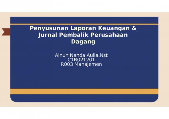 picture_Power Point Laporan Keuangan 3363 | Penyusunan Laporan Keuangan - Jurnal Pembalik Perusahaan Dagang