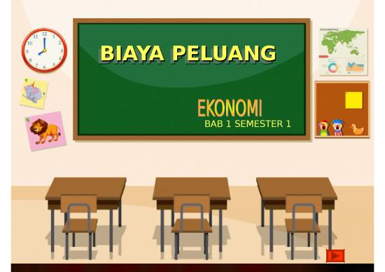 picture_Peluang Ppt 3378 | Biaya Peluang - Opportunity Cost - Nilai Barang Atau Jasa Yang Dikorbankan Karena Memilih Alternatif Lain