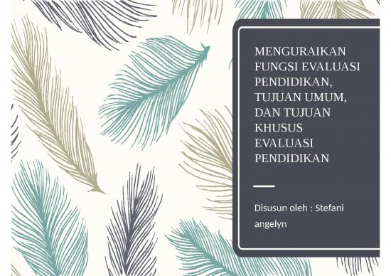 picture_Pendidikan Ppt 3403 | Evaluasi Pendidikan - Fungsi Tujuan Umum Dan Tujuan Khusus
