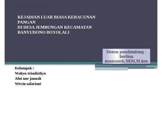 picture1_Keracunan Makanan - Kejadian Luar Biasa Keracunan Pangan Di Desa