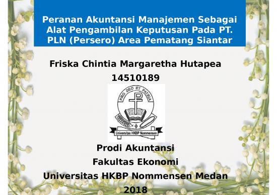 picture Presentasi Usaha Ppt 3431 | Akuntansi Manajemen - Peranan Akuntansi Manajemen Sebagai Alat Pengambilan Keputusan Pada Pt Pln