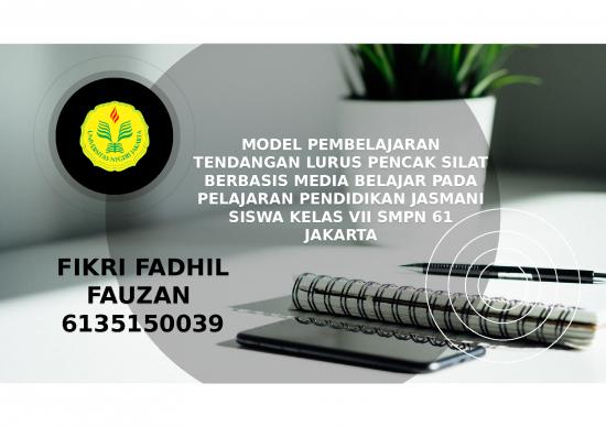picture_Buku Penelitian 3451 | Tendangan Lurus Pencak Silat - Berbasis Media Belajar Pada Pelajaran Pendidikan Jasmani Siswa Kelas Vii