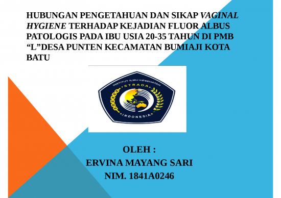 picture1_Contoh Metode Penelitian 3452 | Vaginal Hygiene - Hubungan Pengetahuan Dan Sikap Vaginal Hygiene Terhadap Kejadian Fluor Albus Patologis Pada Ibu Usia 20-35 Tahun