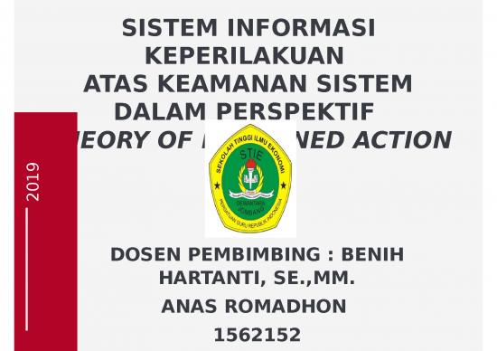 picture1_Contoh Metode Penelitian 3471 | Theory Of Reasoned Action - Sistem Informasi Keperilakuan Atas Keamanan Sistem Dalam Perspektif Theory Of Reasoned Action