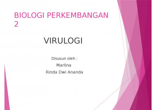 picture_Material Ppt 3487 | Virulogi - Virus - Biologi Perkembangan
