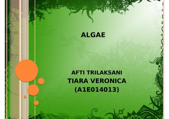 picture_Alga - Jamak Algae - Sekelompok Organisme Autotrof Yang Tidak Memiliki Organ Dengan Perbedaan Fungsi Yang Nyata
