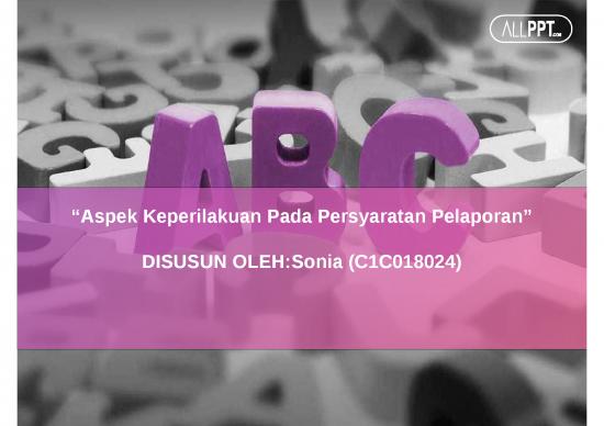 picture1_Laporan Ppt 3560 | Aspek Keperilakuan Pada Persyaratan Pelaporan