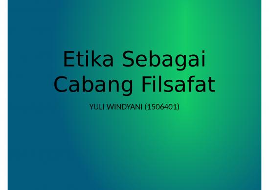picture Filsafat Secara Etimologi Dan Terminologi 3565 | Etika - Etika Sebagai Cabang Filsafat