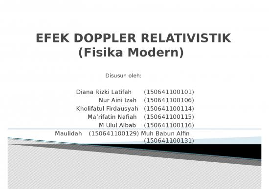 picture_Efek Doppler Relativistik - Fisika Modern
