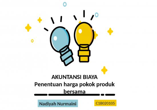 picture_Produk Ppt 3633 | Akuntansi Biaya - Penentuan Harga Pokok Produk Bersama