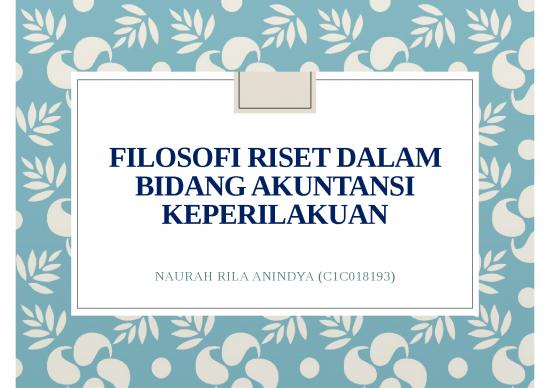 picture Akuntansi Keperilakuan - Filosofi Riset Dalam Bidang Akuntansi Keperilakuan