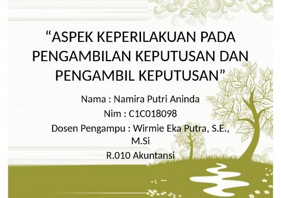 picture_Making Powerpoint Templates 3640 | Aspek Keperilakuan - Pada Pengambilan Keputusan Dan Pengambil Keputusan