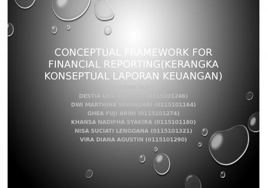 picture Power Point Laporan Keuangan 3642 | Kerangka Konseptual Laporan Keuangan - Conceptual Framework For Financial Reporting