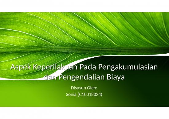 picture_Manajemen Persediaan Ppt 3646 | Aspek Keperilakuan - Pada Pengakumulasian Dan Pengendalian Biaya