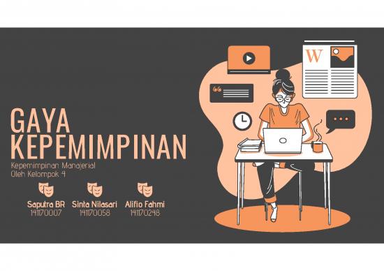 picture Perilaku Organisasi Pdf 3675 | Gaya Kepemimpinan - Kepemimpinan Manajerial