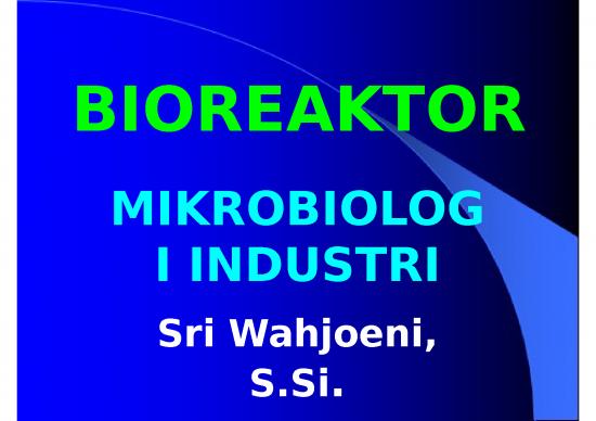 picture Produk Ppt 3706 | Bioreaktor - Mikrobiologi Industri