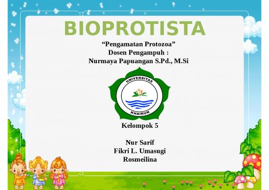 picture_Presentasi Usaha Ppt 3738 | Pengamatan Protozoa - Bioprotista
