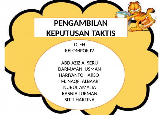 picture Powerpoint Alternative 3739 | Pengambilan Keputusan Taktis - Pemilihan Diantara Berbagai Alternatif Dengan Hasil Yang Langsung Atau Terbatas