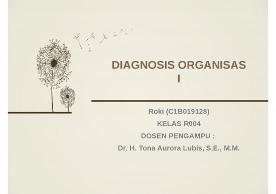 picture_Power Point Manajemen 3771 | Diagnosis Organisasi