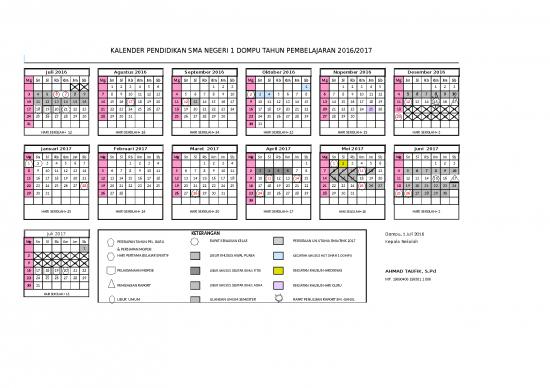 picture1_Excel Sheet Download 3838 | Contoh Kalender Pendidikan Sma Negeri